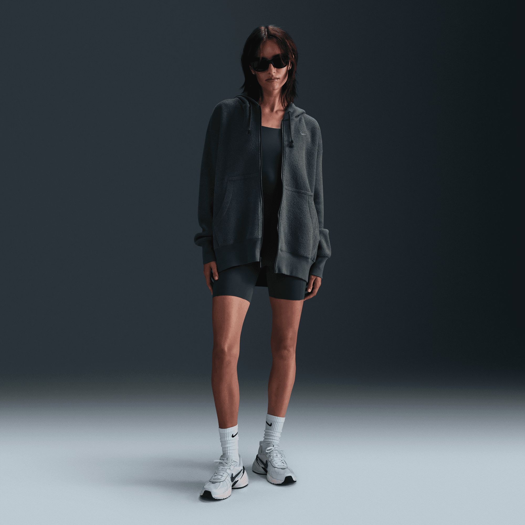 Nike Women's Phoenix Plush Full Zip Hoodie