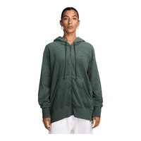 Nike Women's Phoenix Plush Full Zip Hoodie Front_Flat