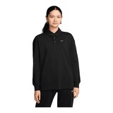 Nike Women's Essentials Oversized Long Sleeve Polo Shirt