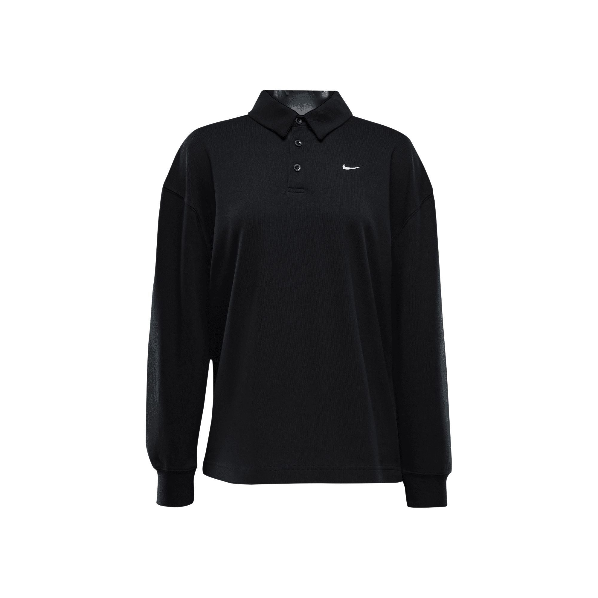 Nike Women's Essentials Oversized Long Sleeve Polo Shirt