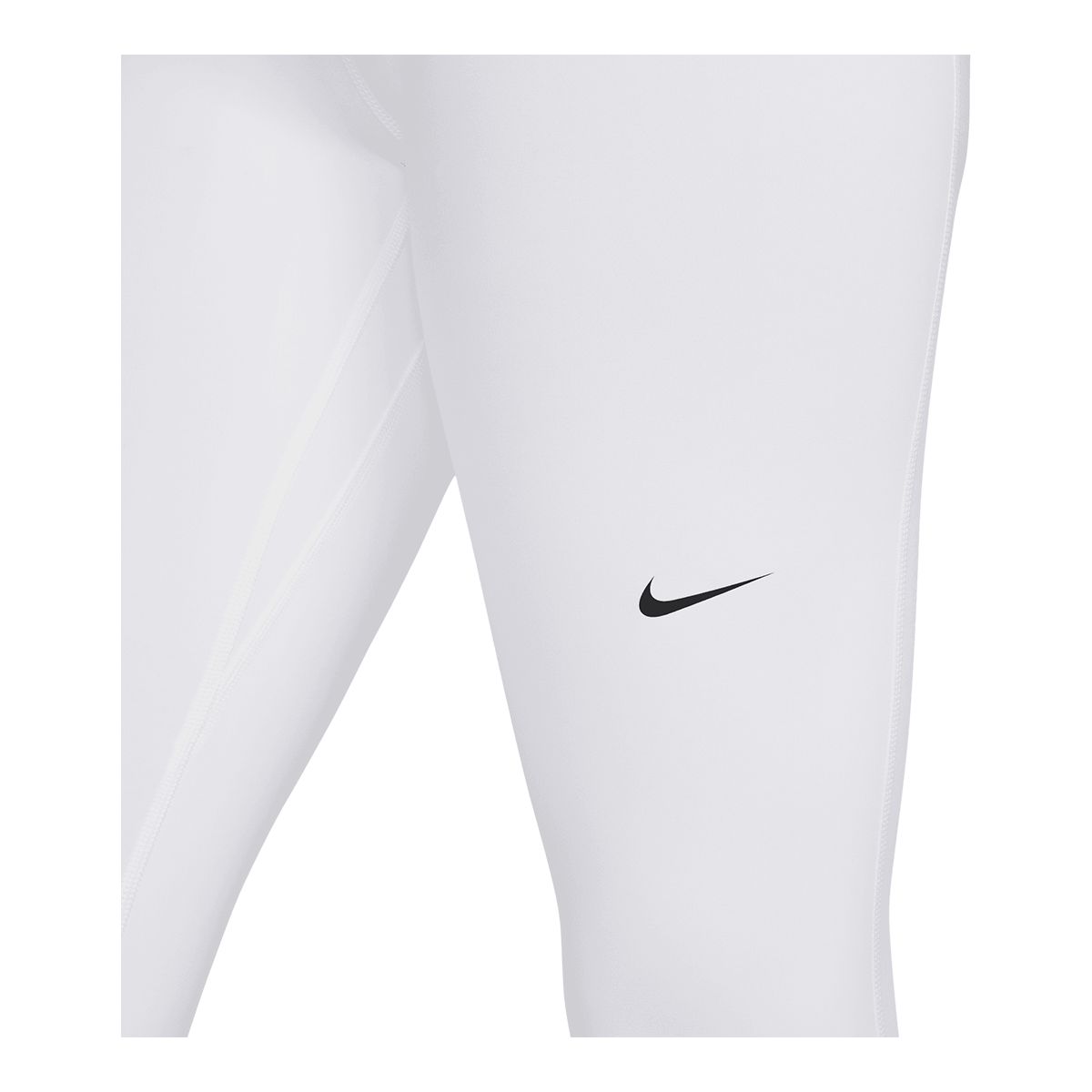 white nike tights