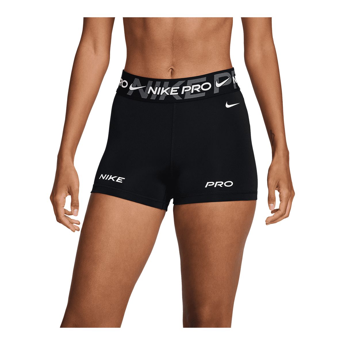 Nike Women's Pro Mid-Rise 3" Shorts