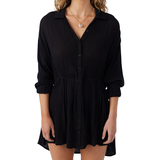 O'Neill Women's Cami Mini Coverup Dress Front_Flat