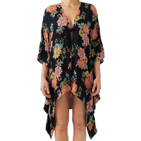 O'Neill Women's Natalie Printed Cover Up Dress Front_Flat