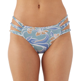O'Neill Women's Emmy Floral Boulders Bikini Bottom Front_Flat