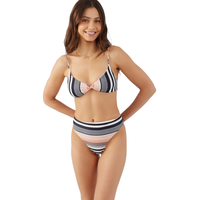 O'Neill Women's Malibu Bralette Bikini Top Front_Flat