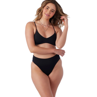 O'Neill Women's Huntington Bikini Top Front_Flat