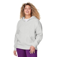 FWD Women's All Year Full Zip Hoodie Front_Angled_Left