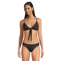 Ripzone Women's Cross Over Bikini Top Front_Flat