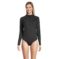 Ripzone Women's Full Sleeve Rashguard Top Front_Flat