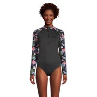 Ripzone Women's Full Sleeve Rashguard Top Front_Flat