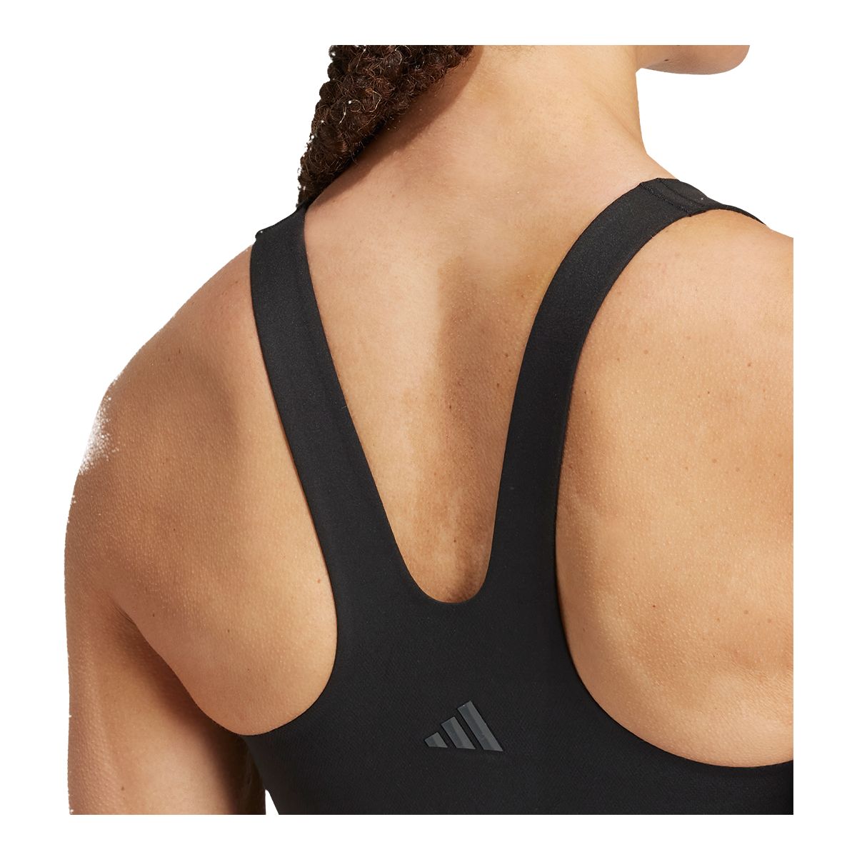 adidas Women's All Me Medium Support Long Line Bra Tank Top