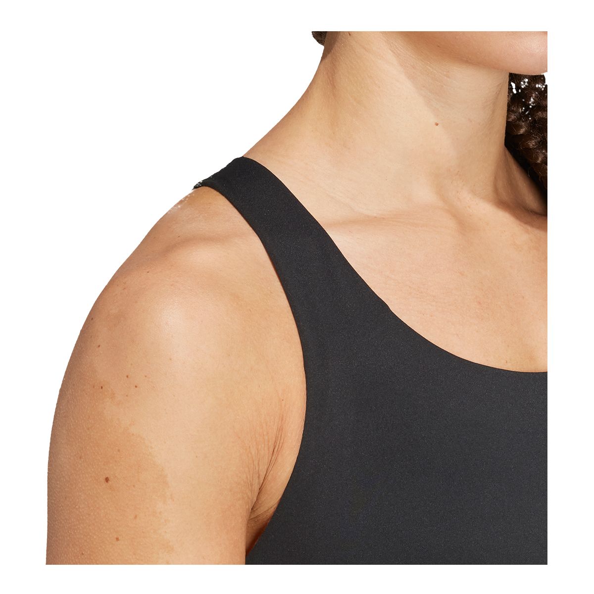 adidas Women's All Me Medium Support Long Line Bra Tank Top