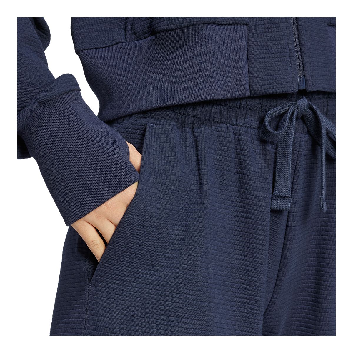 adidas Women's All SZN Rib 7/8 Len Wide Legging Pants