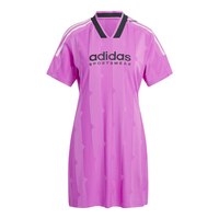 adidas Women's Tiro Cut 3-Stripes Jacquard Tee Front_Flat