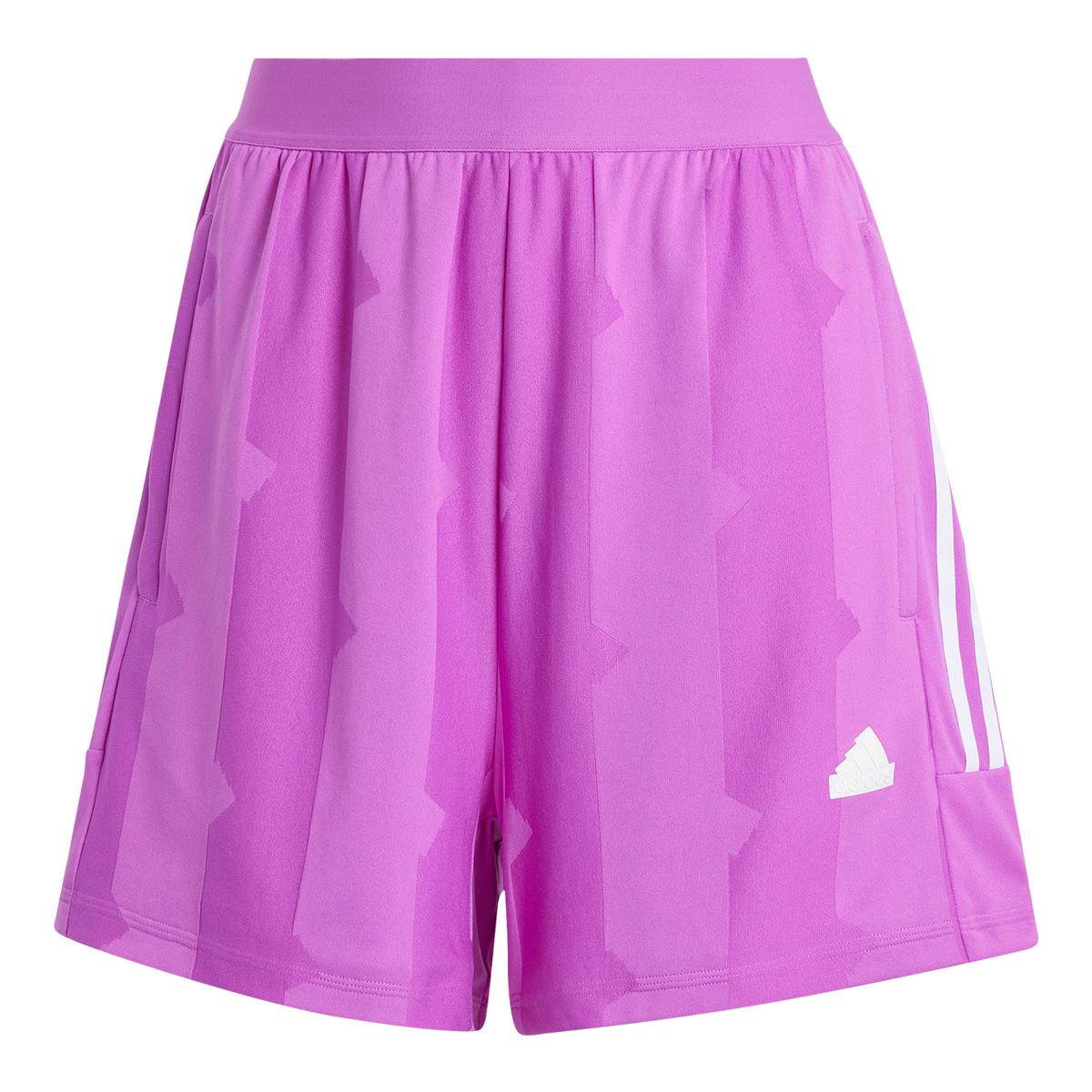 adidas Women's Tiro Cut 3-Stripes Jacquard Shorts