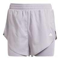 adidas Women's Designed for Training 2-in-1 Shorts Front_Flat