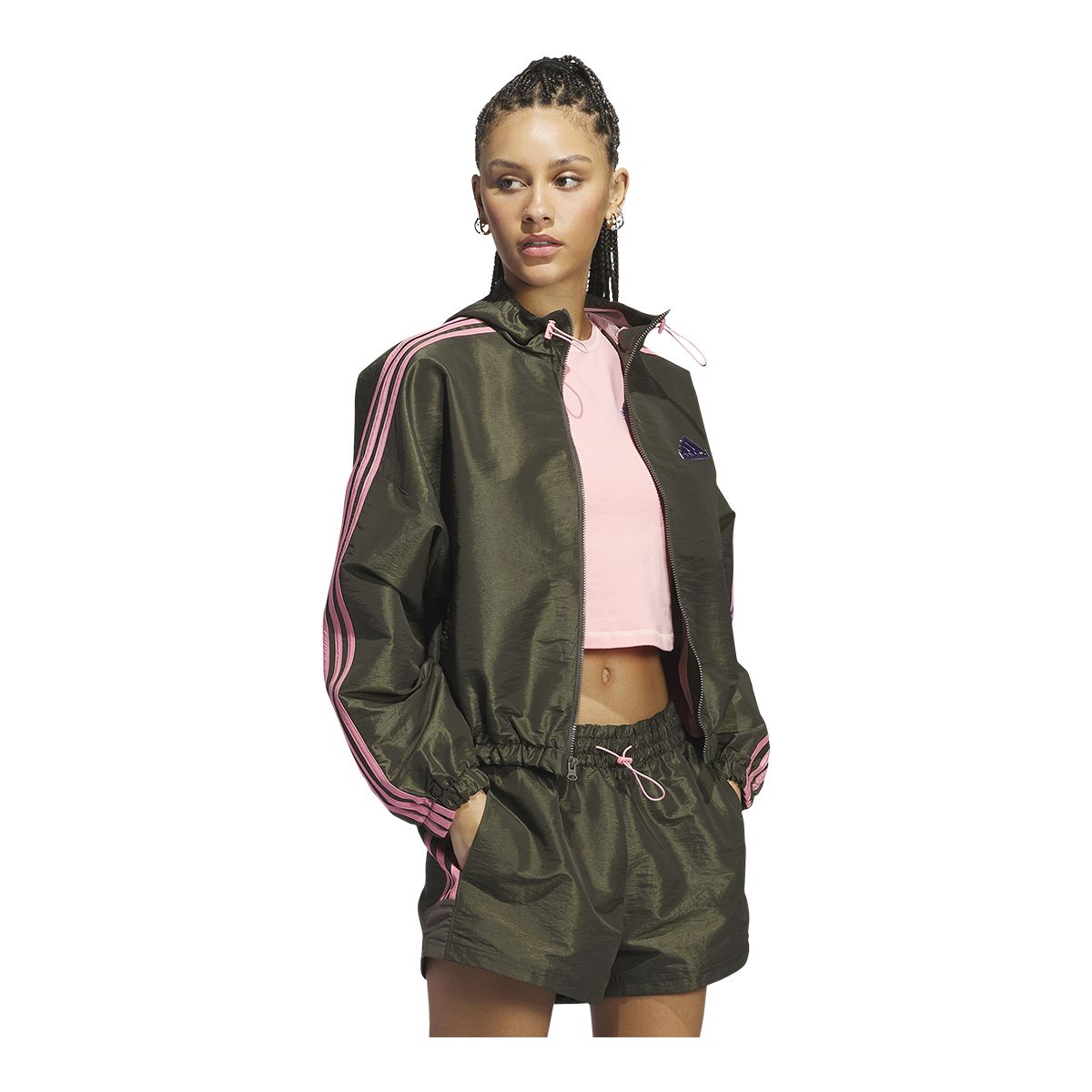 adidas Women's Sunglass Pack Woven Jacket