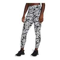 Under Armour Women's Tech™ All Over Print Ankle Leggings Front_Angled_Left