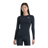 Under Armour Women's HeatGear© Authentics Compression Long Sleeve Shirt Front_Flat