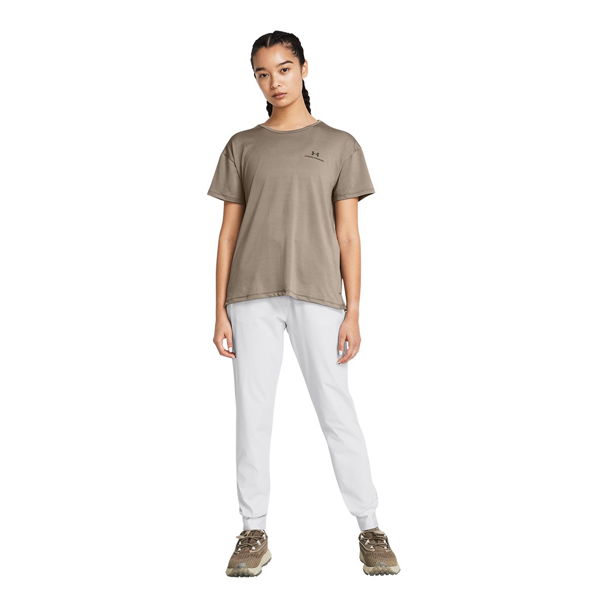 Under Armour Women's Rival High Rise Woven Pants