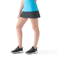 Smartwool Women's Active Lined Skirt Front_Three_Fourths_Angled_Left