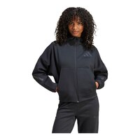 adidas Women's Z.N.E. Full Zip Hoodie Front_Flat