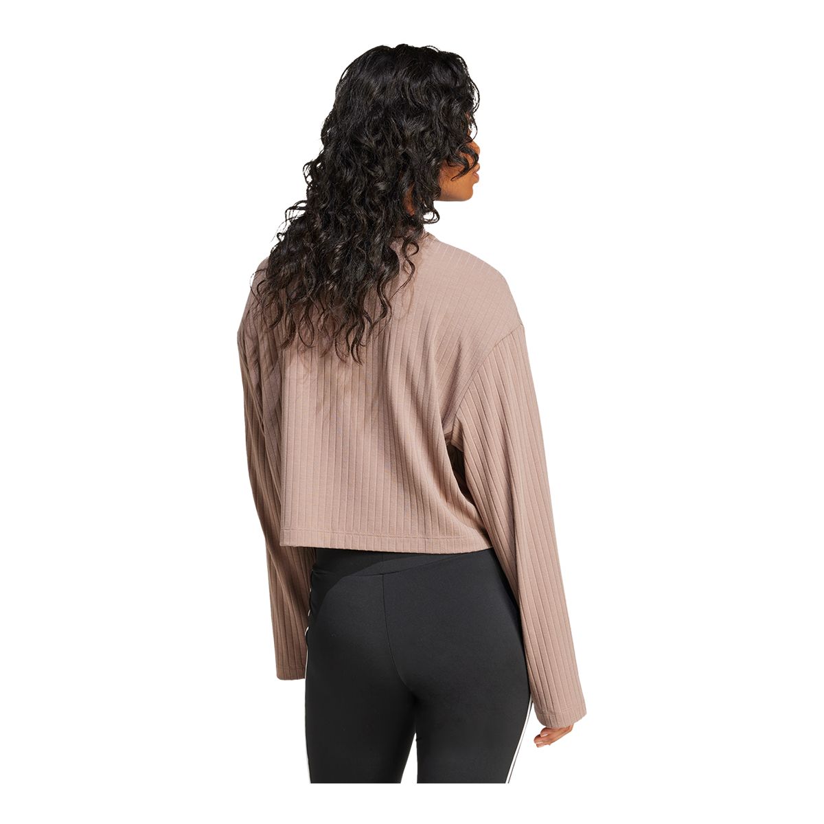 adidas Originals Women's Essentials Ribbed Long Sleeve Shirt