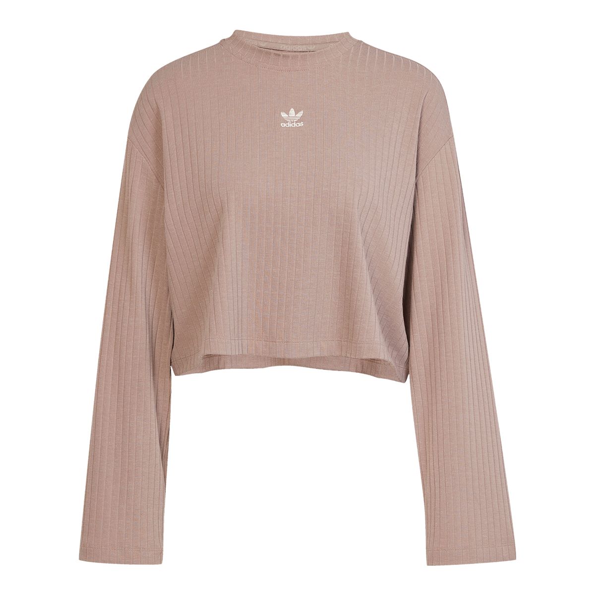 adidas Originals Women's Essentials Ribbed Long Sleeve Shirt