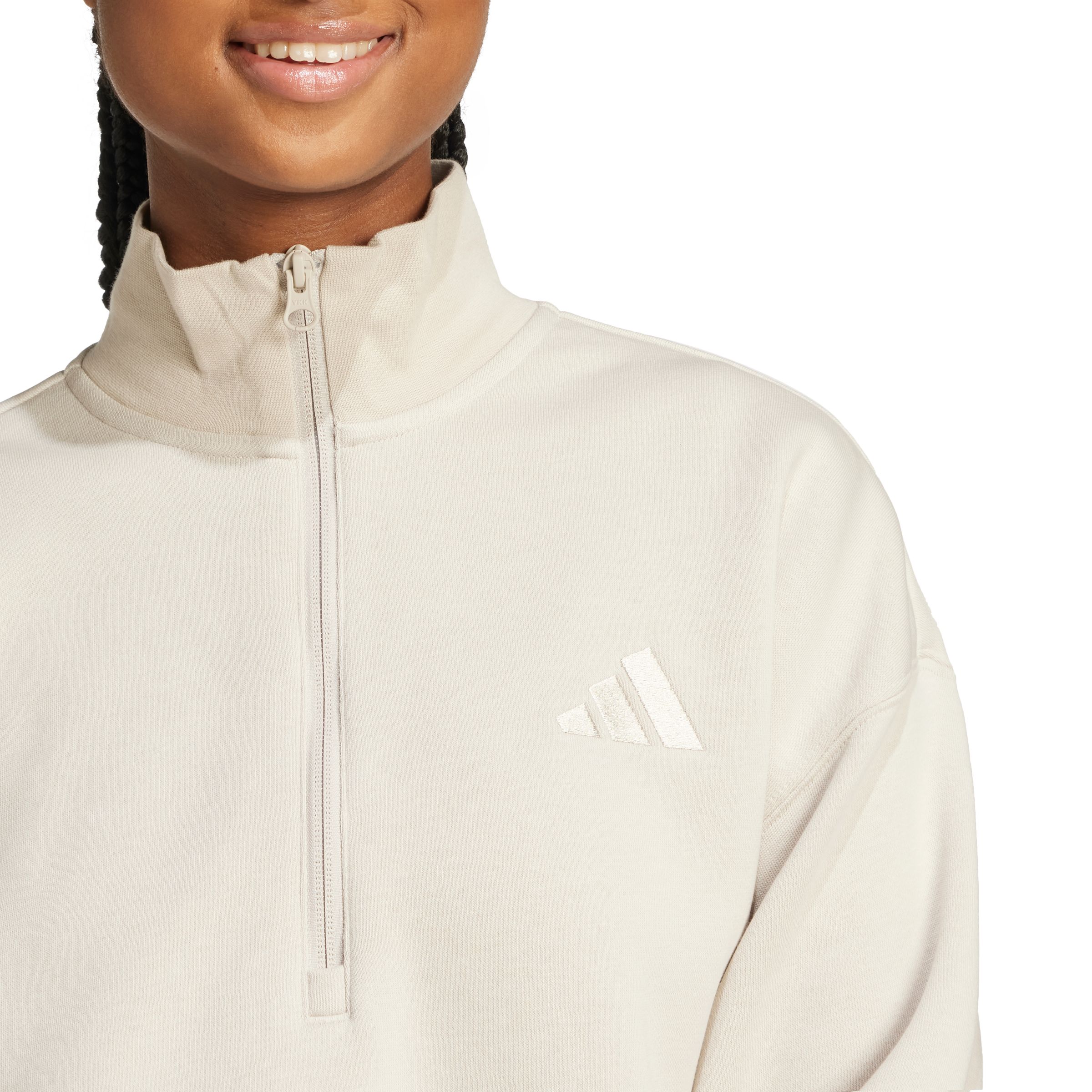 adidas Women's Sportswear ALL SZN 1/4 Zip Long Sleeve Top