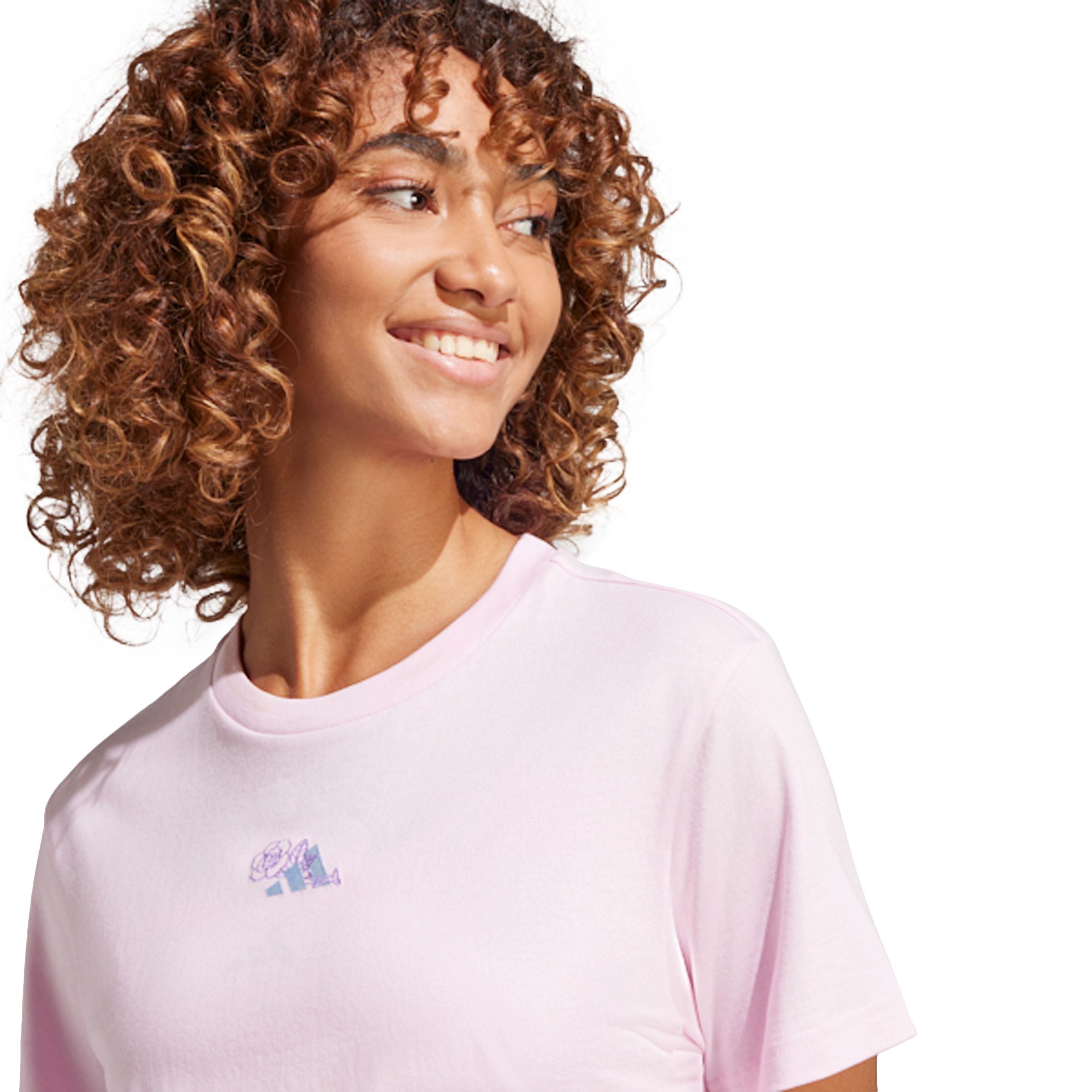 adidas Women's Sportswear Mini Graphic T Shirt