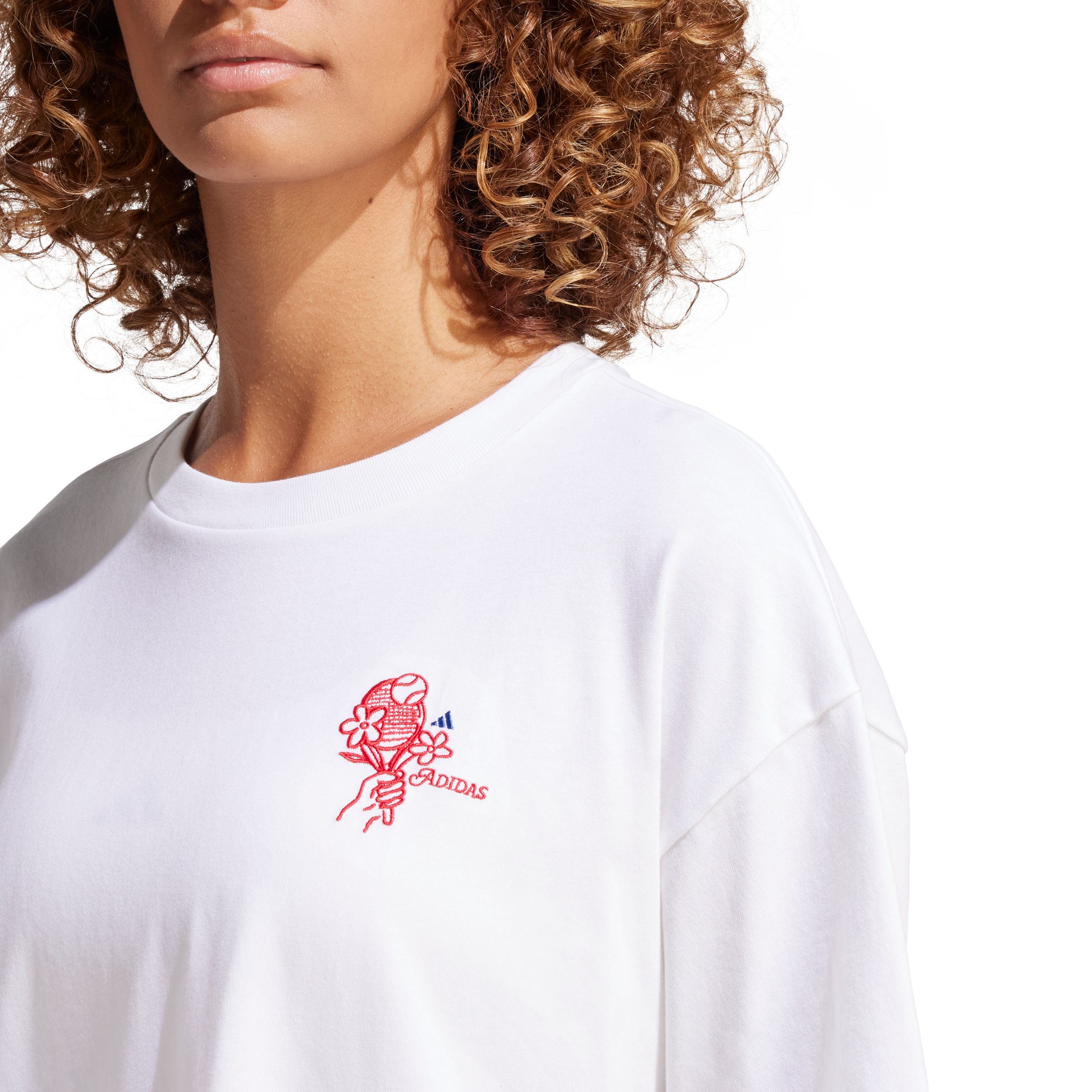 adidas Women's Sportswear Oversized Graphic T Shirt