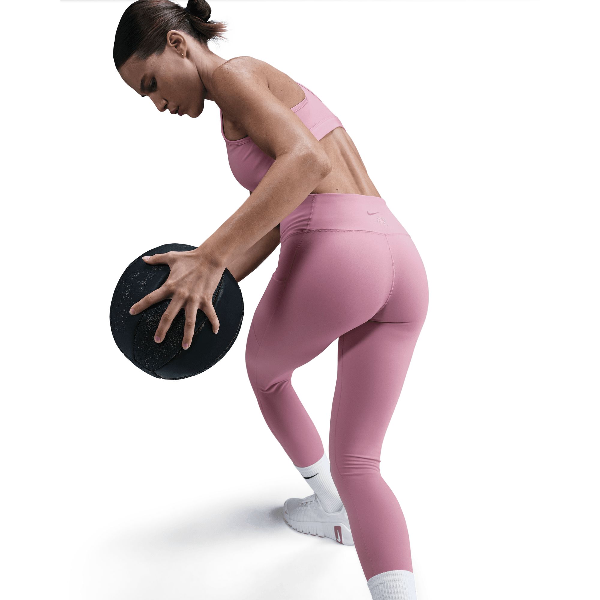 Nike Women's One High-waisted 7/8 Pocket Leggings with Dri-FIT Technology