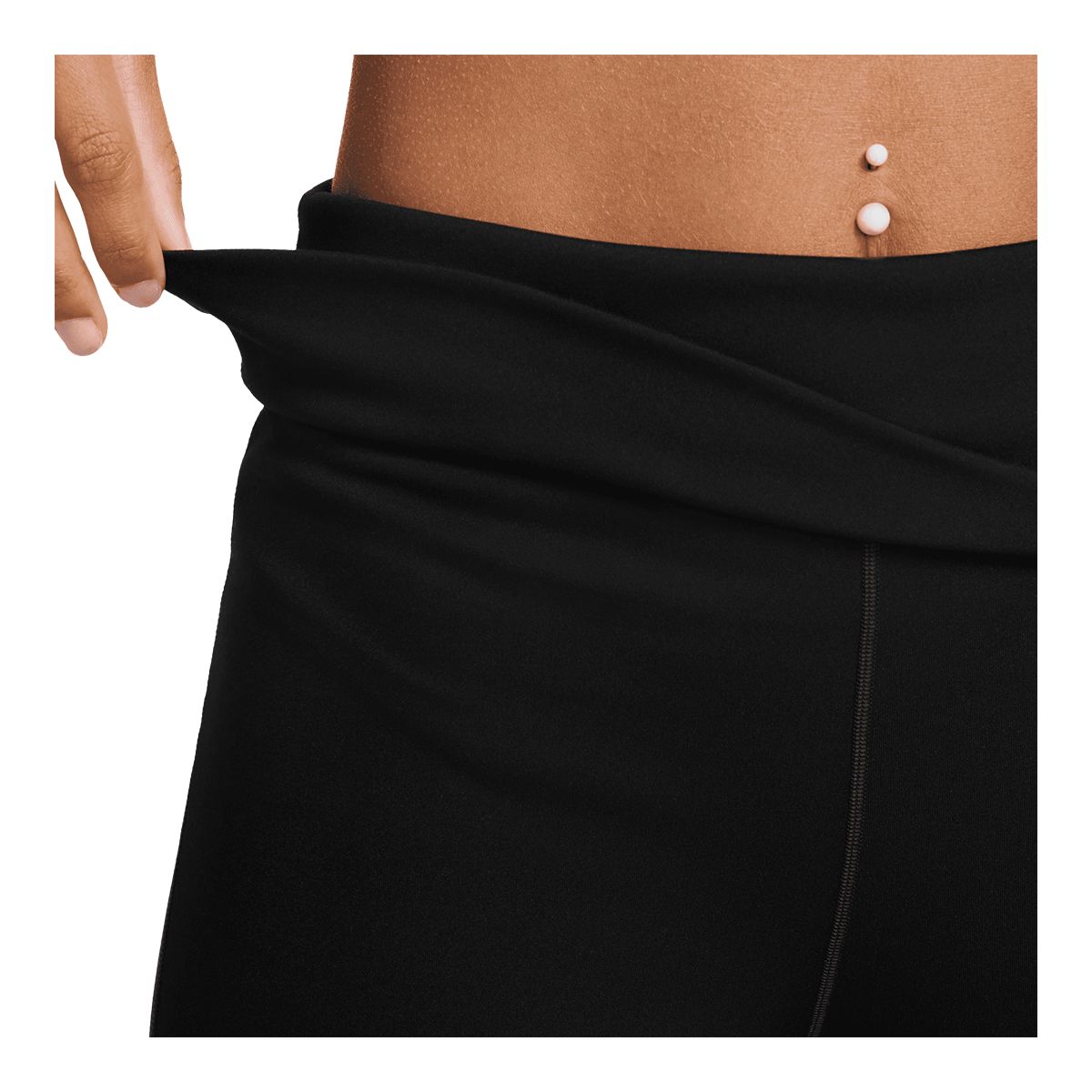 Nike Women's Dri-FIT One High Rise Fold-Over Pants