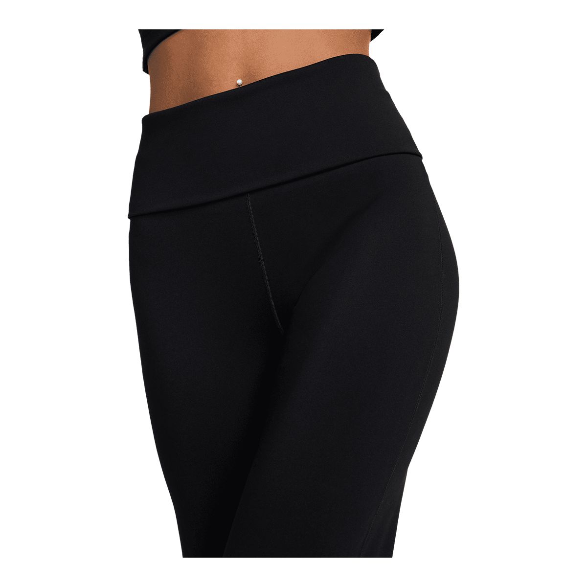 Nike Women's Dri-FIT One High Rise Fold-Over Pants
