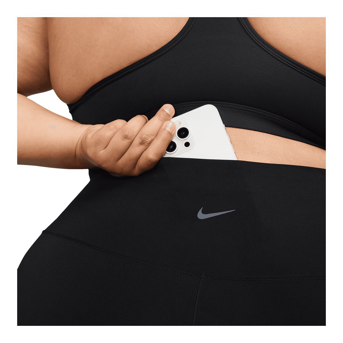 Nike Women's One High-Rise 8 Inch Pocket Shorts