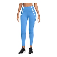 Nike Women's Dri-FIT One Sport High Rise 7/8 Pocket Tights Front_Angled_Left