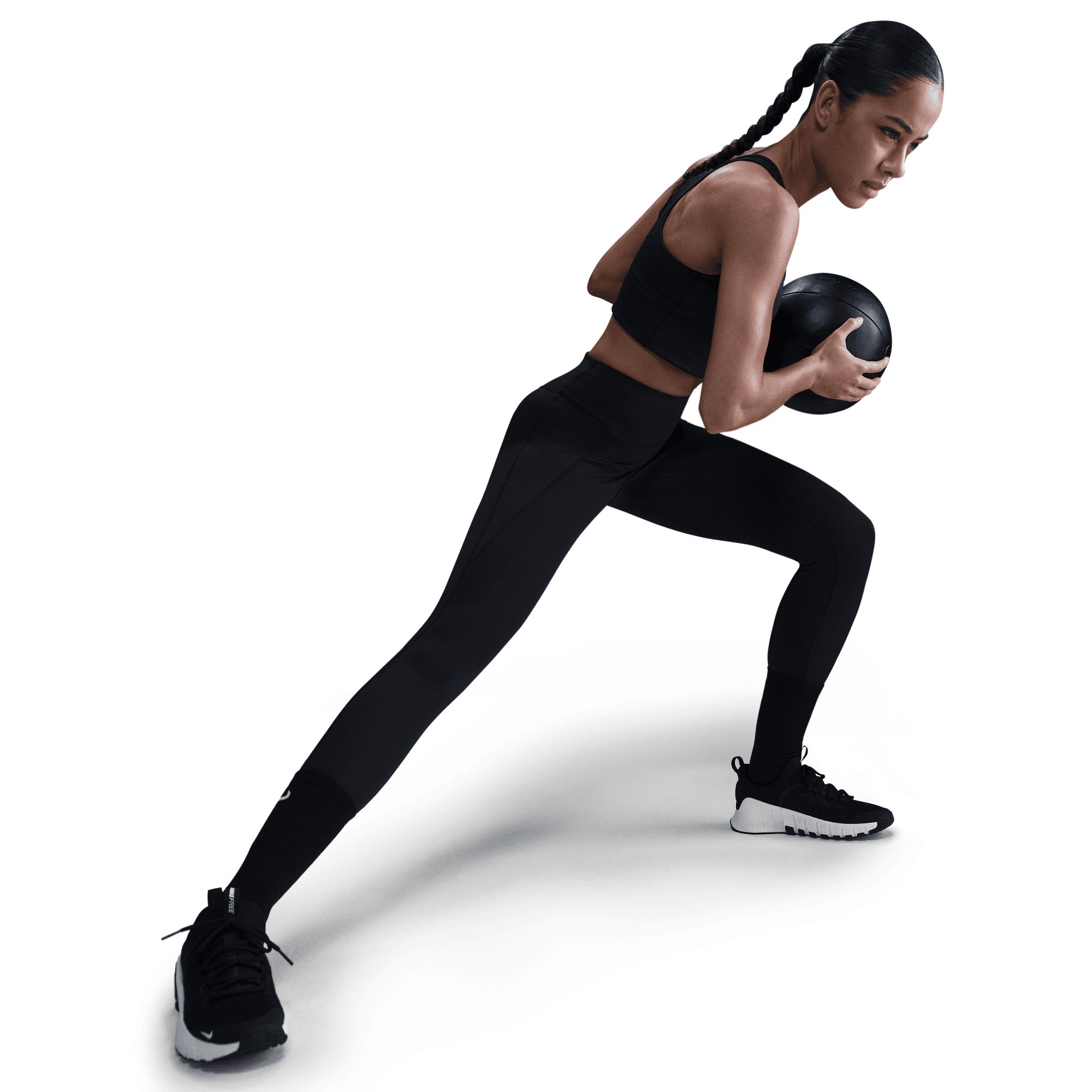 Nike Women's Dri-fit Universa High Rise Workout Leggings