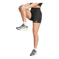 adidas Women's Own The Run 5 Inch Short Leggings Front_Three_Fourths_Angled_Left