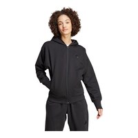adidas Women's Sportswear ALL SZN Full Zip Hoodie Front_Angled_Right