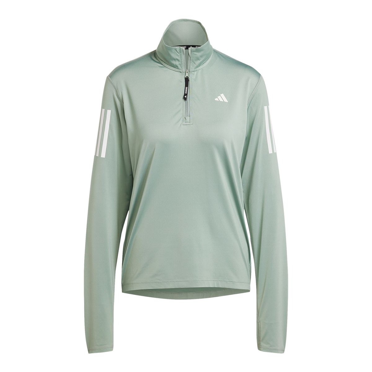 adidas Women's Own The Run Base Half Zip Long Sleeve Top