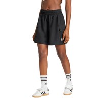 adidas Originals Women's Cargo Woven Shorts Front_Angled_Left