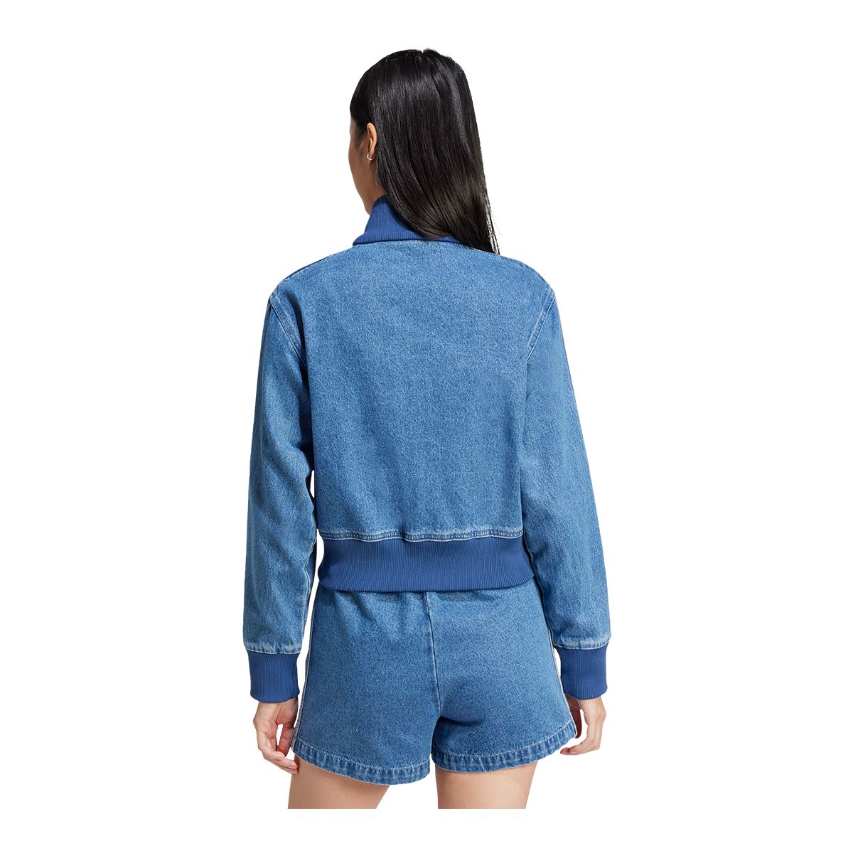 adidas Originals Women's Denim Track Jacket