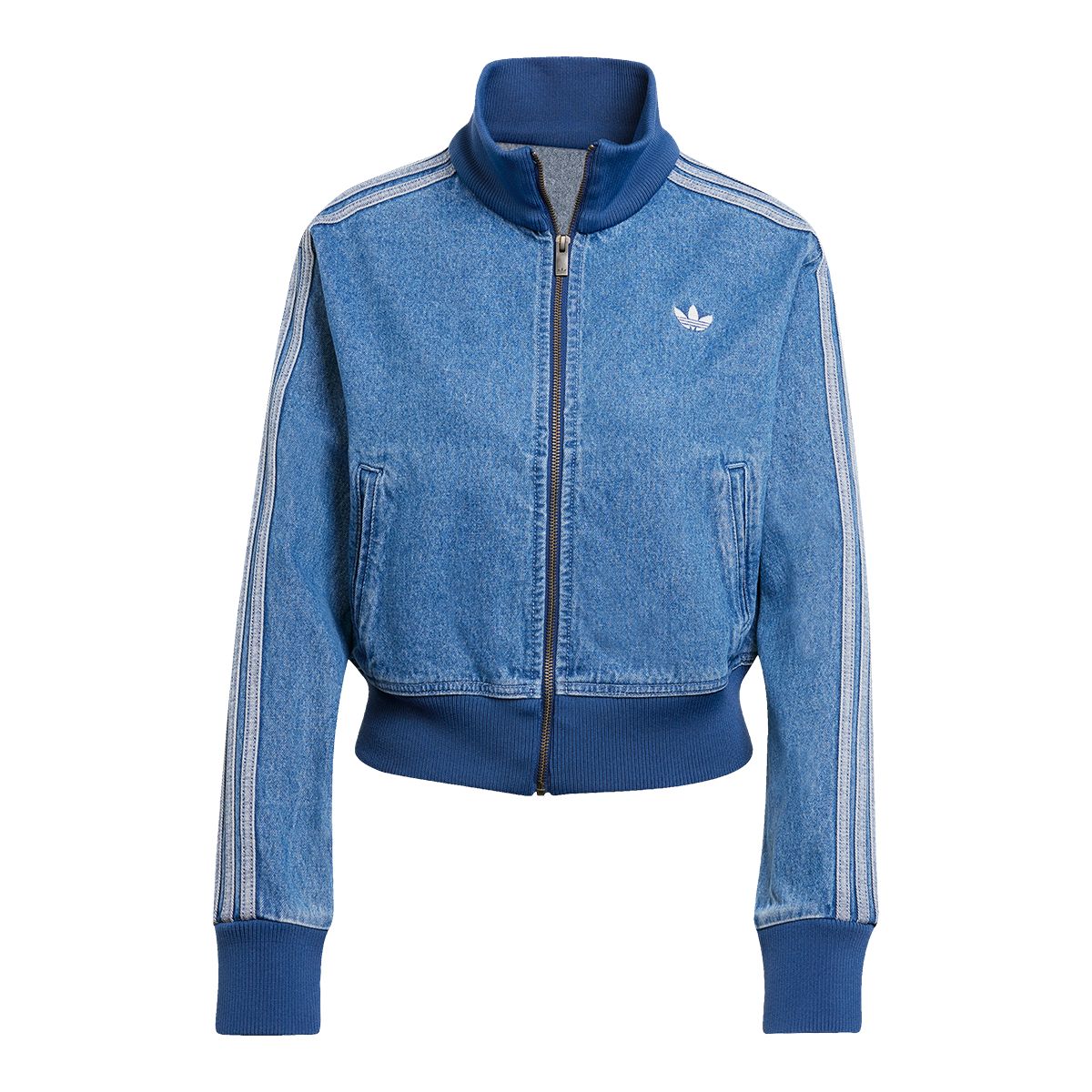 adidas originals TRACK DENIM SWEAT スウェット adidas Originals Women's Denim Track Jacket | SportChek