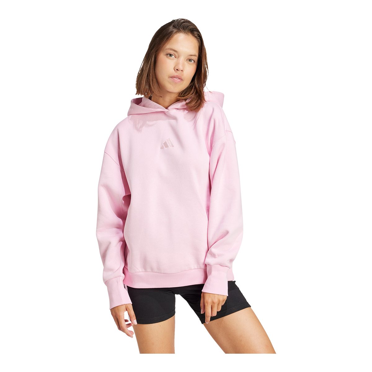 adidas Women's Sportswear All SZN Boyfriend Pullover Hoodie
