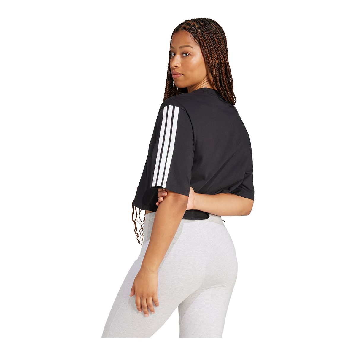 adidas Women's Sportswear 3-Stripe T Shirt