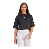 adidas Women's Sportswear 3-Stripe T Shirt Front_Flat