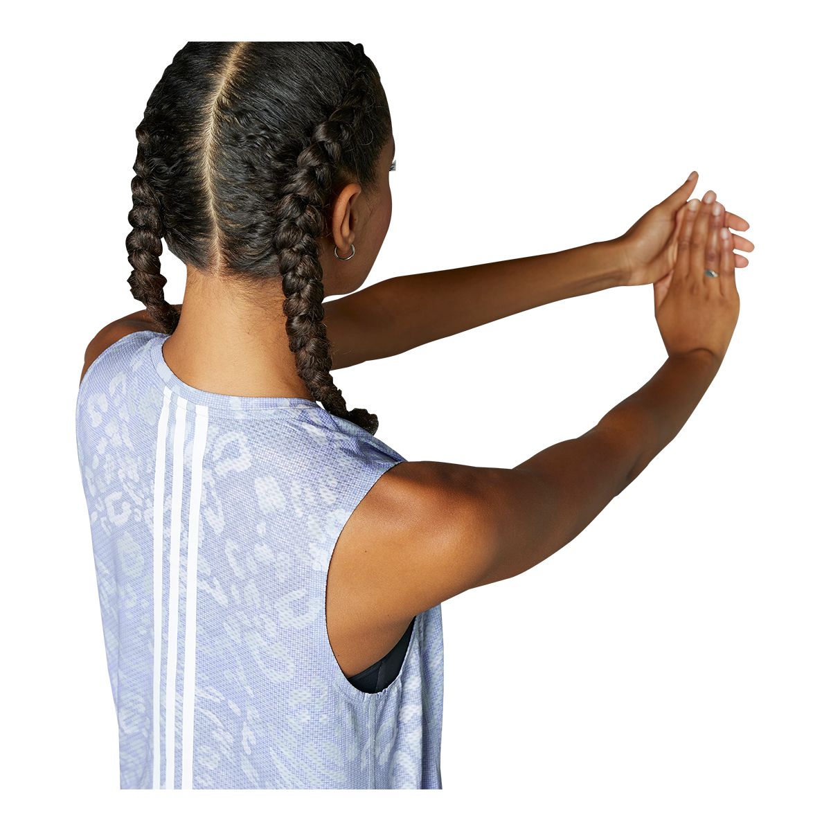 adidas Women's Own The Run All Over Print Tank Top