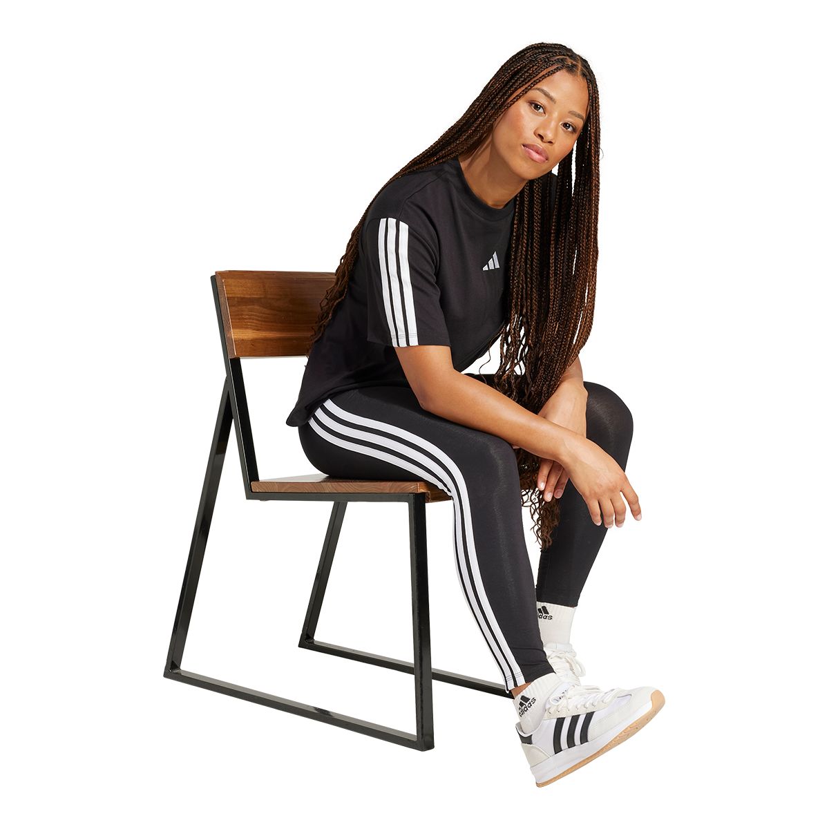 adidas Women's Sportswear 3-Stripe Tights