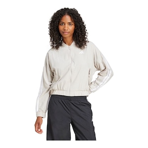 adidas Women's Sportswear 3-Stripe Woven Bomber Jacket